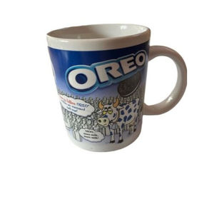 Vintage Nabisco Oreo Cookies Milk Tea Coffee Mug Cup #31111